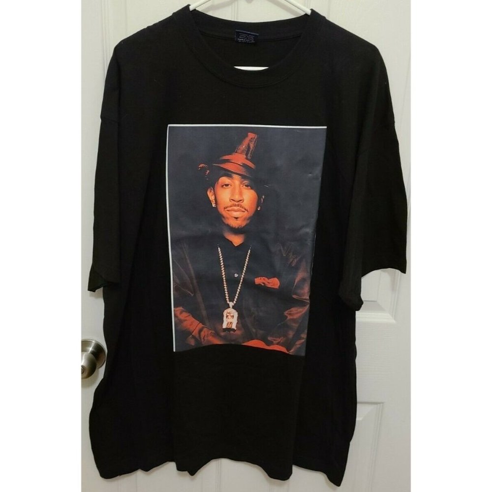 Ludacris Red Light‎ District Mens Vinyl Tshirt Size XL EUC! Rare HTF